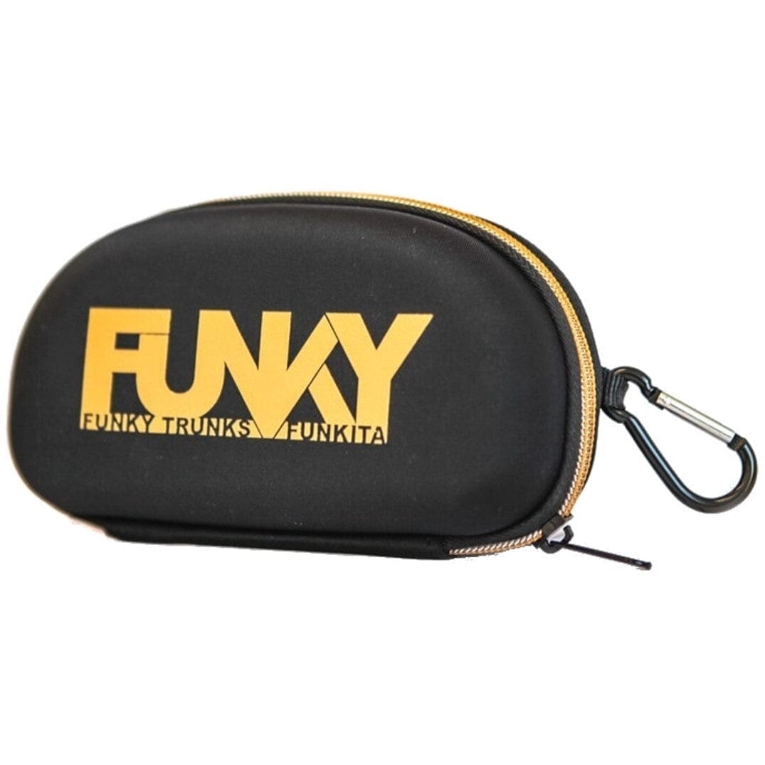 Funky Case Closed Goggle Case - Black Attack-Goggles-Funky-SwimPath