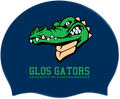 Gloucester Gators Silicone Swimming Cap - Navy-Team Kit-Glos Gators-SwimPath