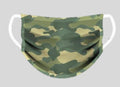 Green Army Face Cover-Face Cover-Face Mask For Sale UK-Medium-SwimPath
