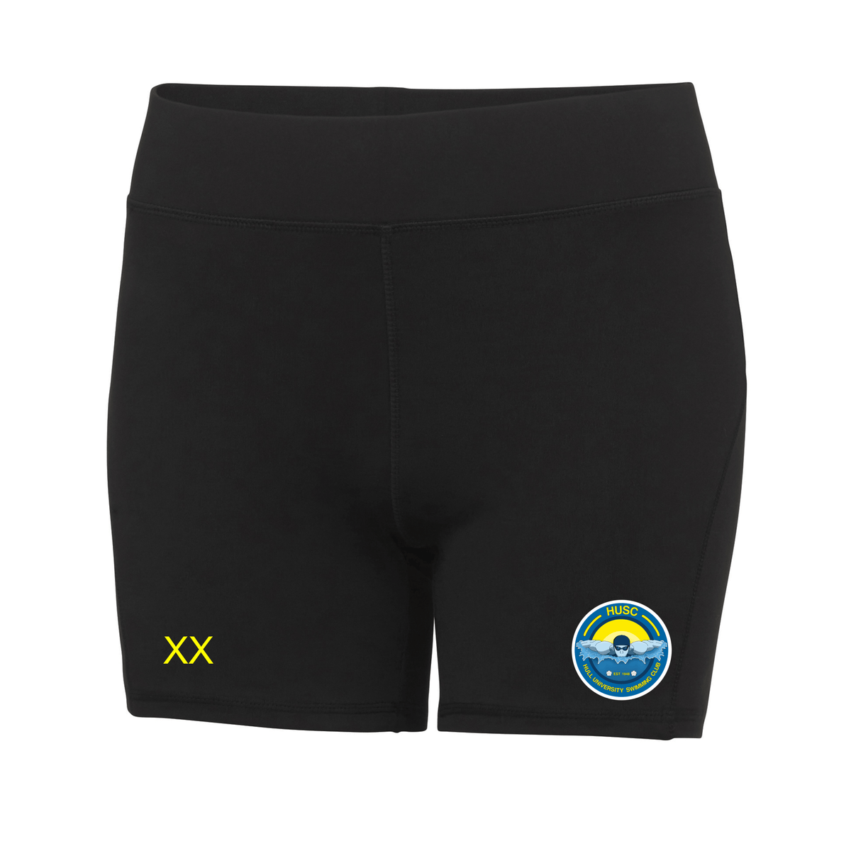 Hull University Swimming Club Team Girls Sports Shorts-Team Kit-Hull University-SwimPath