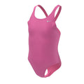 Nike Hydrastrong Solid Fastback Junior Girls One Piece - Hyper Pink-Swimsuit-Nike-SwimPath