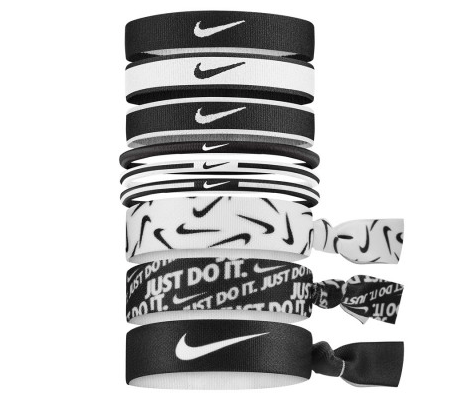 Nike Printed Assorted Hair bands (9pk)-Sportswear-Nike-SwimPath