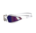 Speedo Aquapulse Pro Mirror Goggles - White/ Purple-Goggles-Speedo-SwimPath