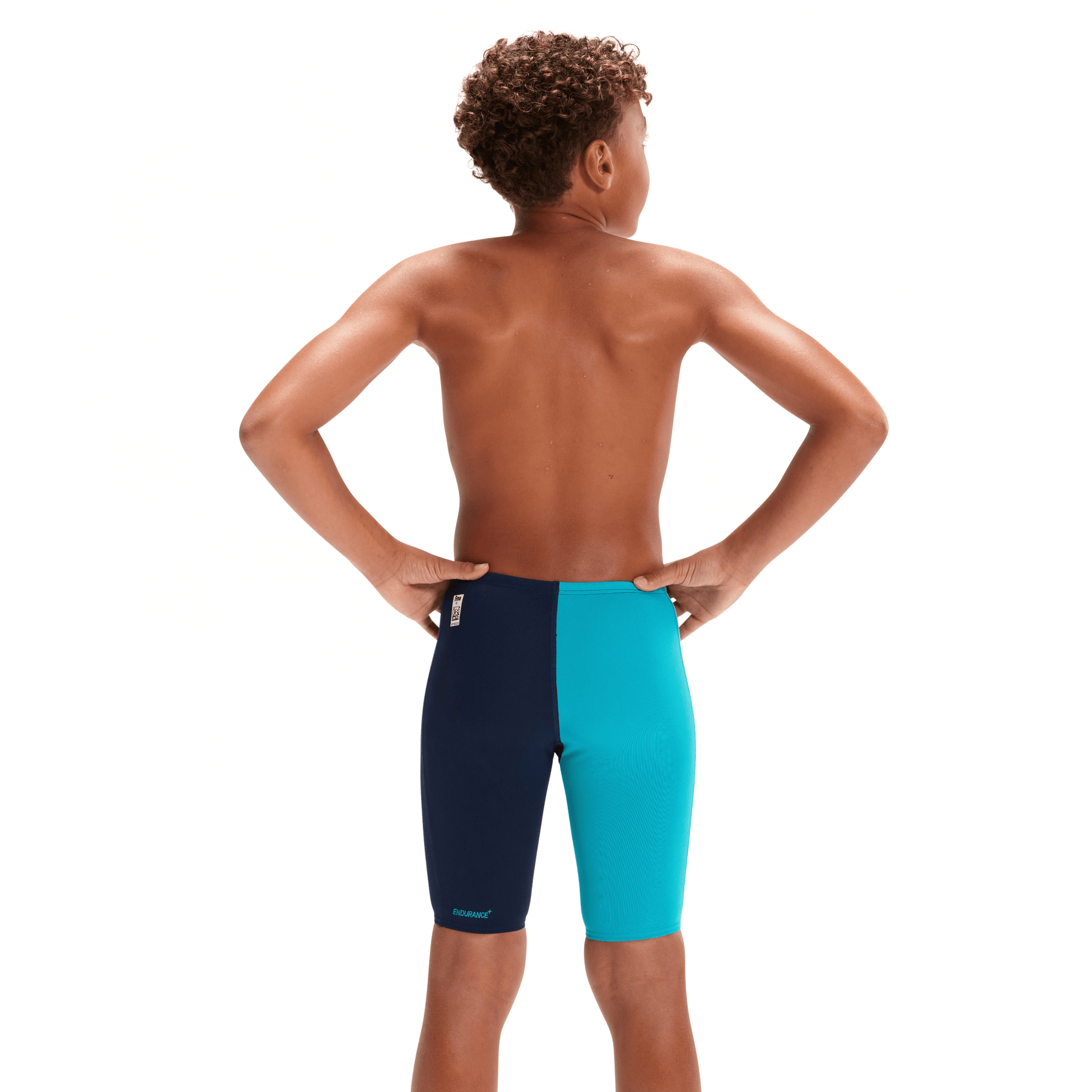Speedo Endurance+ Boys Jammers Blue/Green SwimPath
