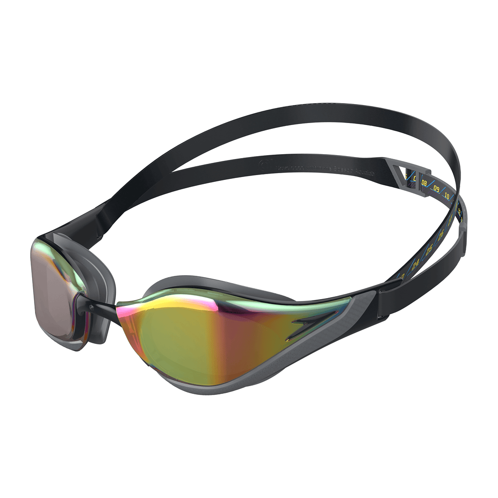 Speedo Python Goggles Speedo Fastskin Pure Focus Mirror Goggle - Black/Grey/Ruby – SwimPath