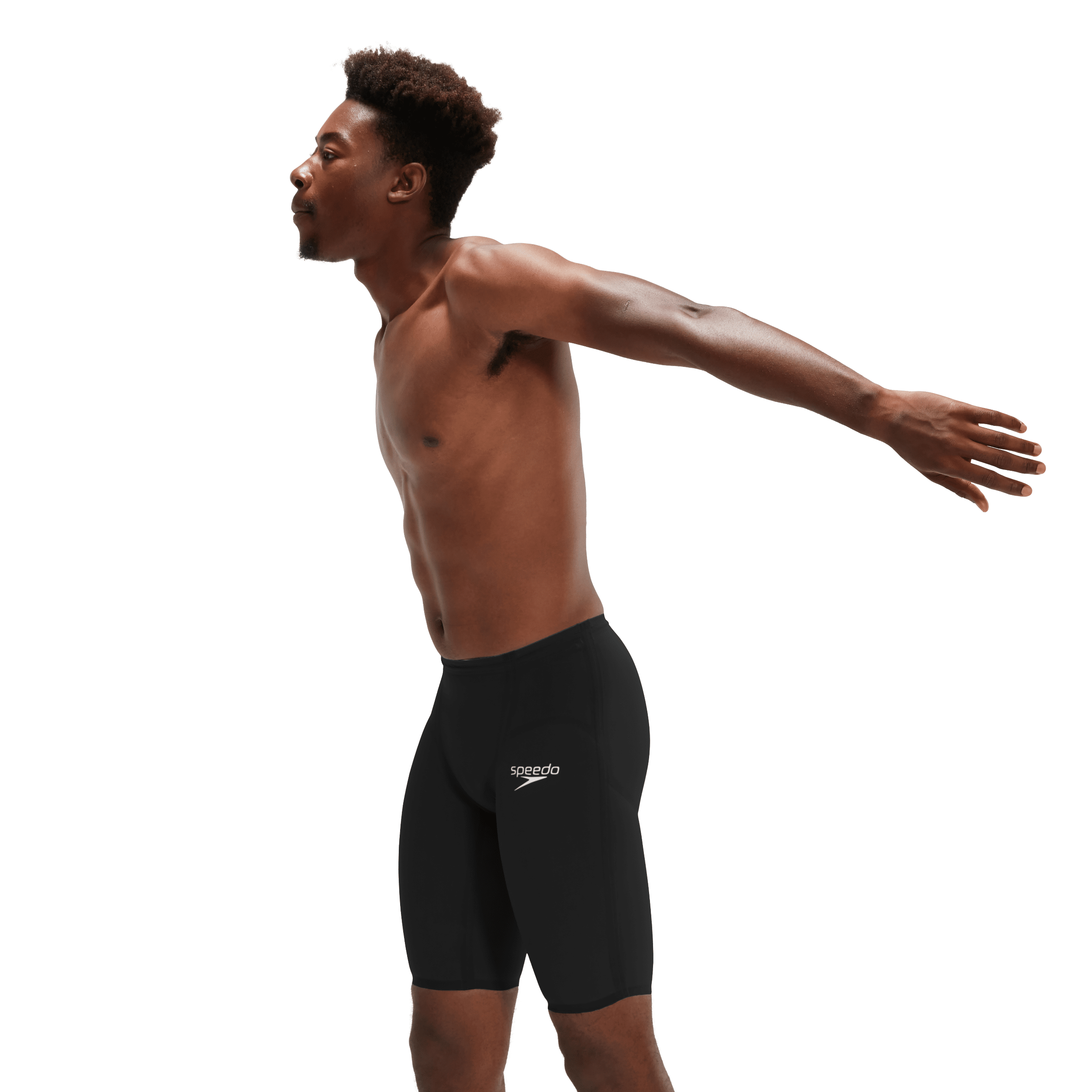 Speedo LZR Ignite Mens Jammers - Black-Jammers-Speedo-SwimPath