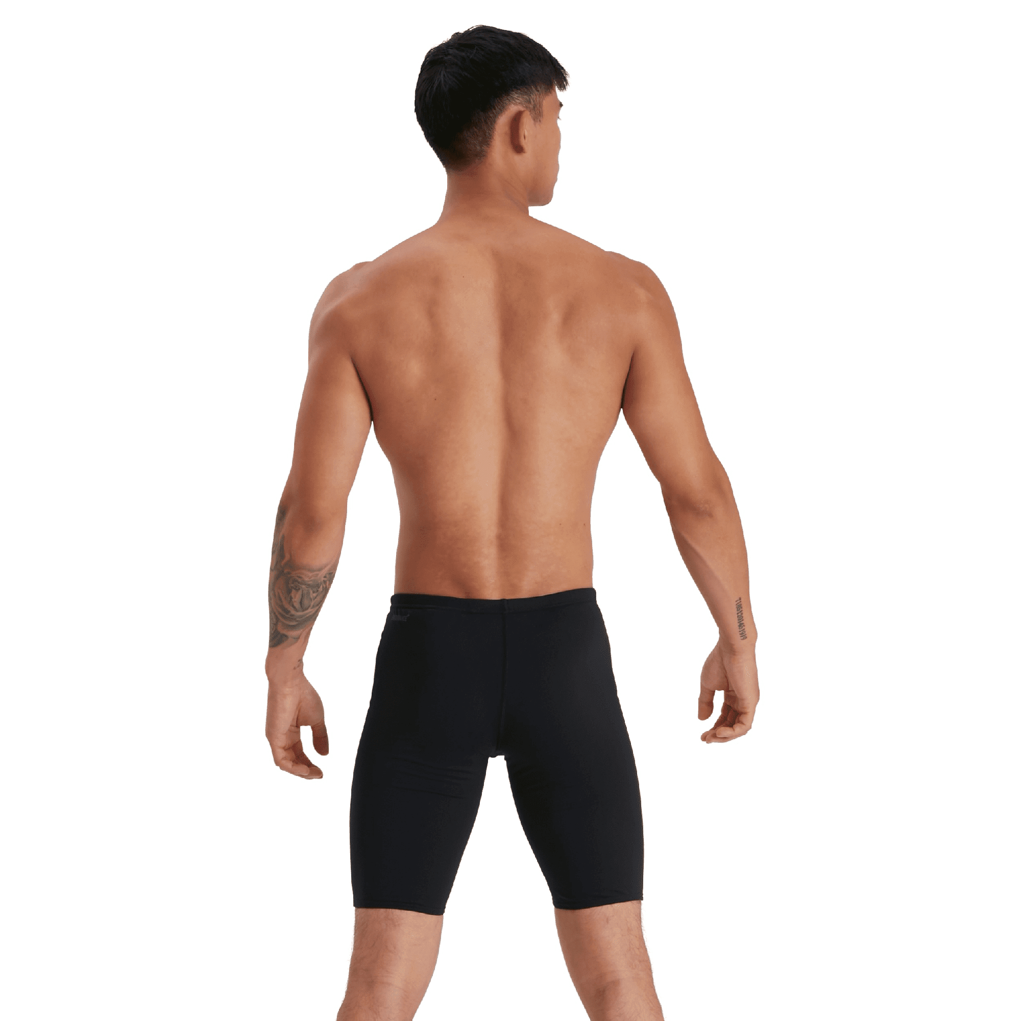 Speedo Men's Eco Endurance+ Jammer - Black-Training Jammers-Speedo-SwimPath