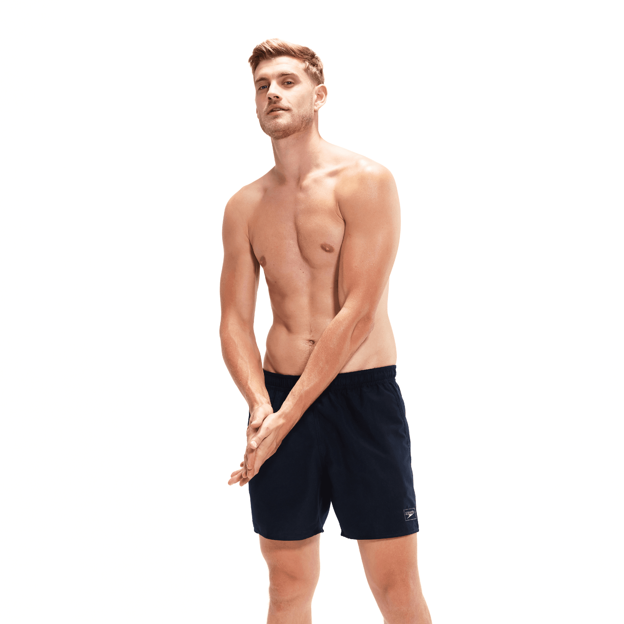 Speedo Men's Prime Leisure Shorts 16 Inch - Navy-Training Jammers-Speedo-SwimPath