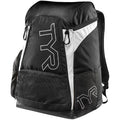 TYR Alliance Team Backpack 45 Litres - Black/ White-Bags-TYR-SwimPath