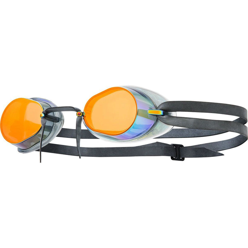TYR Socket Rocket Mirrored Goggles - Metallic Fire-Goggles-TYR-SwimPath