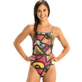 Uglies Womens Beauty and the Beach V-2 Back One Piece-Swimsuit-Uglies-SwimPath